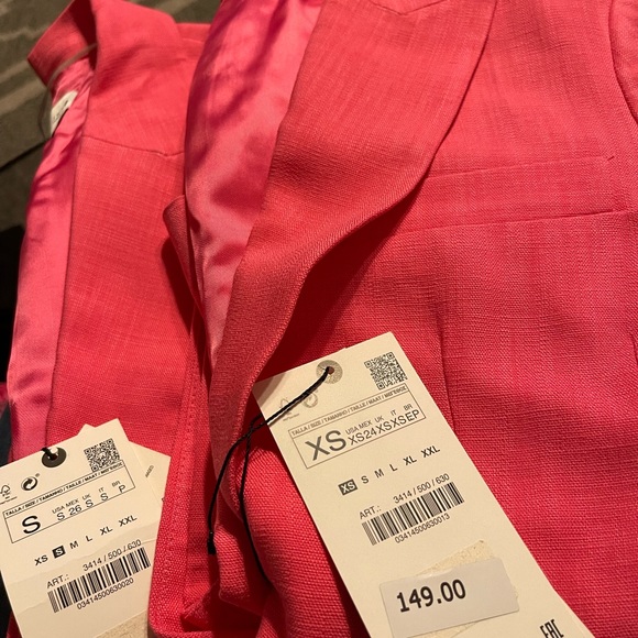 FITTED BLAZER WITH POCKETS - Picture 6 of 6